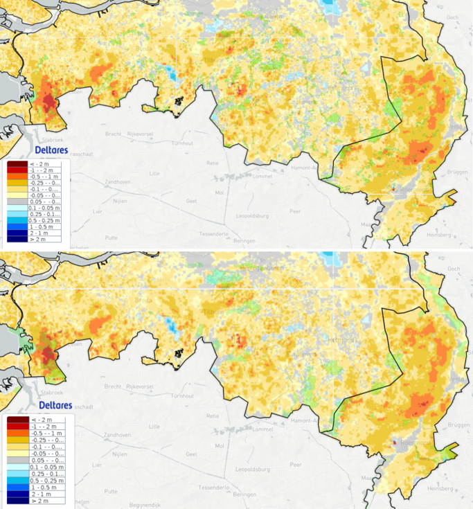 grondwaterprognoses droogteradar